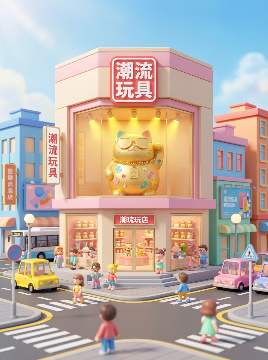 潮玩街道